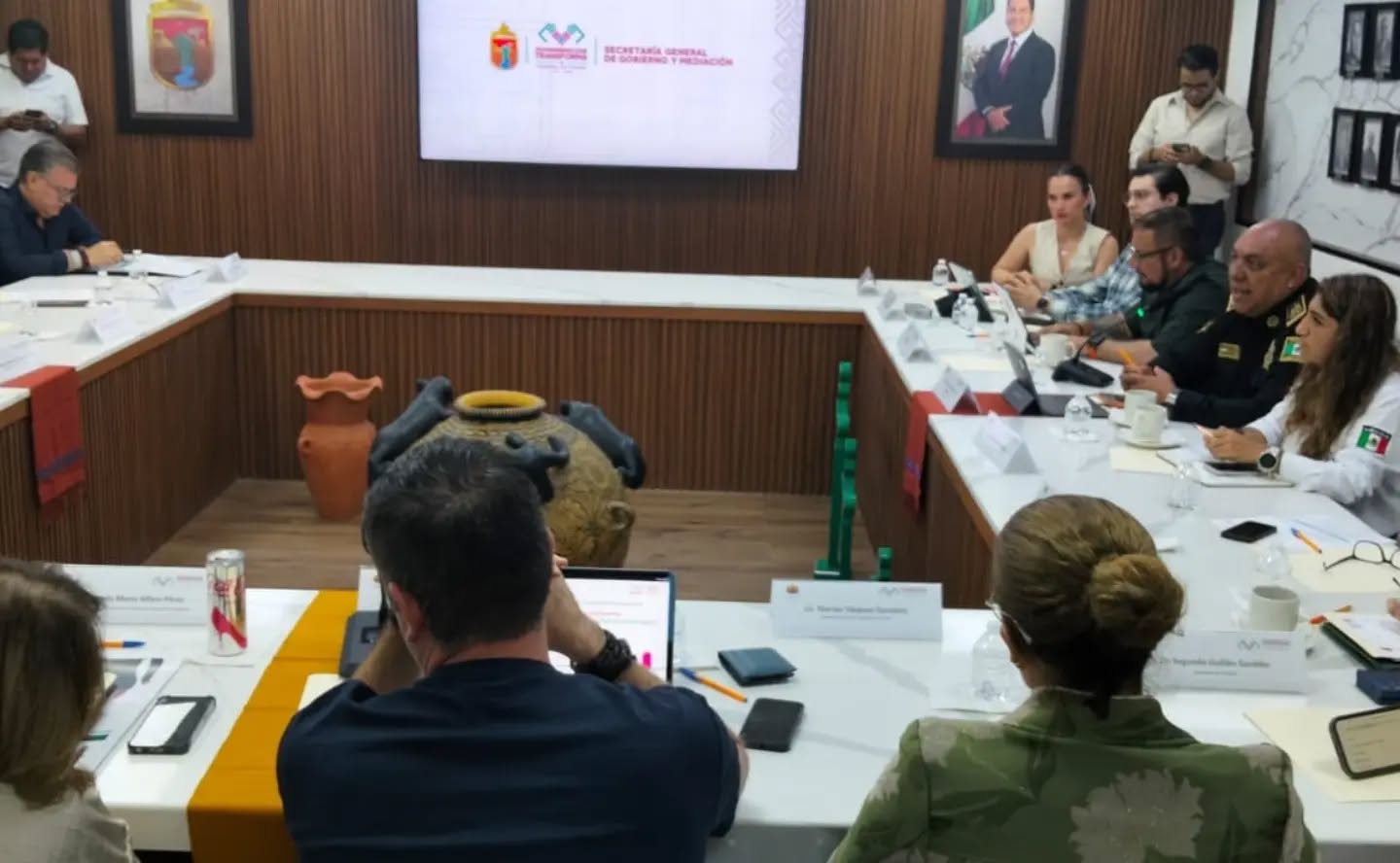 Participa Secretaría de Seguridad del Pueblo en fortalecimiento de Estrategia Nacional de Seguridad Pública 