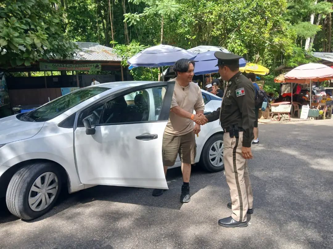 Fortalece Guardia Estatal de Turismo la proximidad social en destinos turísticos de Chiapas