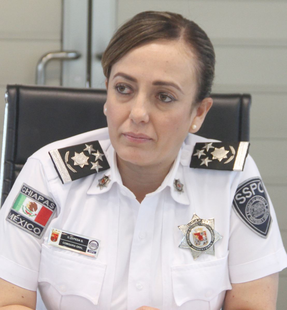 Titular de SSP ratifica compromiso con la seguridad de las y los chiapanecos