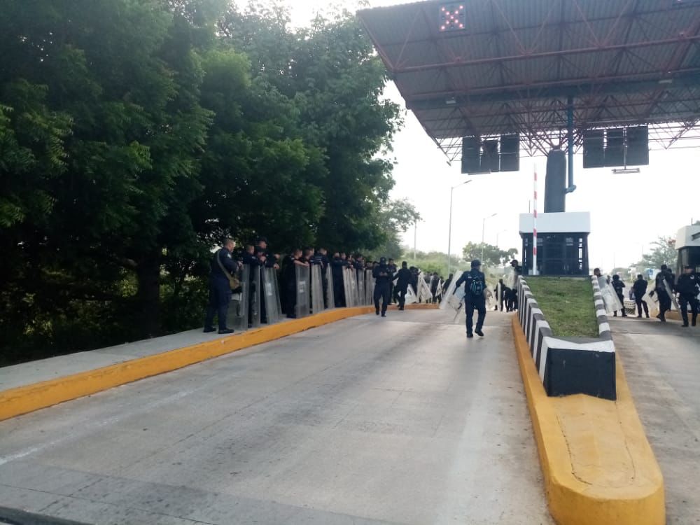 SSyPC libera de manifestantes carretera de cuota Tuxtla-San Cristóbal