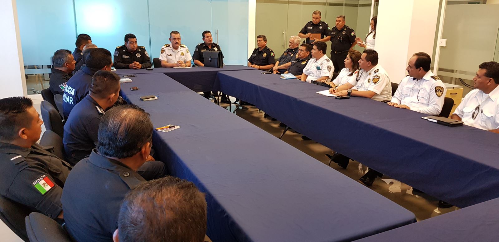 SSP realiza cambios en la dirección de la policía Fuerza Ciudadana y Fronteriza y en 15 municipios de la región S