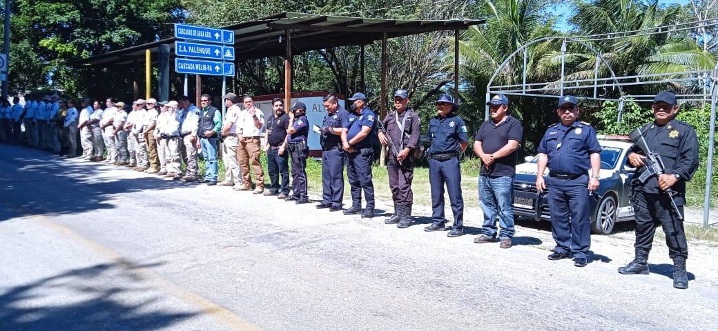 Operativo Antipandillas brinda seguridad y combate ilícitos en Chiapas