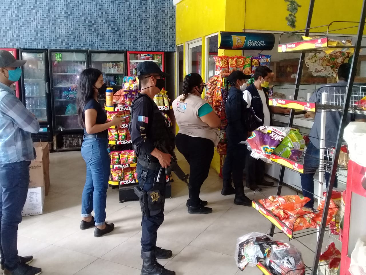 Participa SSP en acciones preventivas para evitar venta de alcohol en la Región Istmo Costa