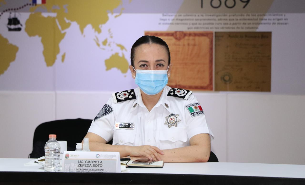 Operativos y patrullajes fortalecen estrategias de prevención del delito en Chiapas: Zepeda Soto