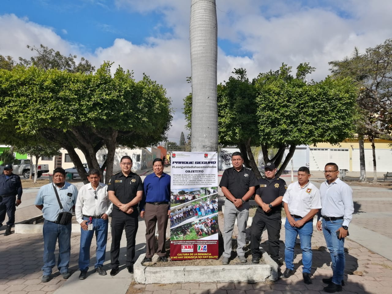 RECUPERA SSP ESPACIO PÚBLICO MEDIANTE PROGRAMA “PARQUE SEGURO”