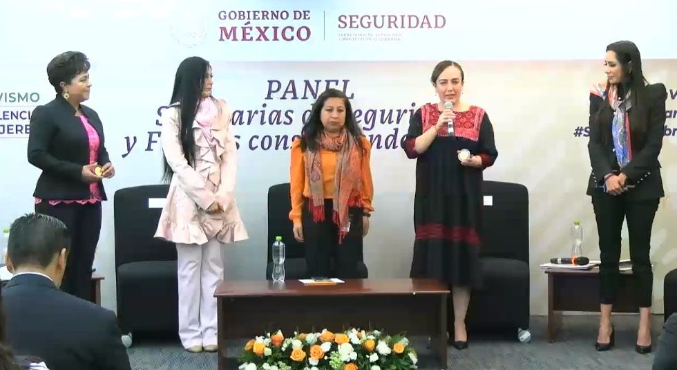 Participa Zepeda Soto en Panel Nacional de Secretarias de Seguridad y Fiscales