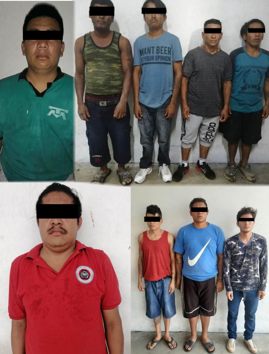 Logra SSP detención de nueve personas por delitos contra la salud, en Tapachula 