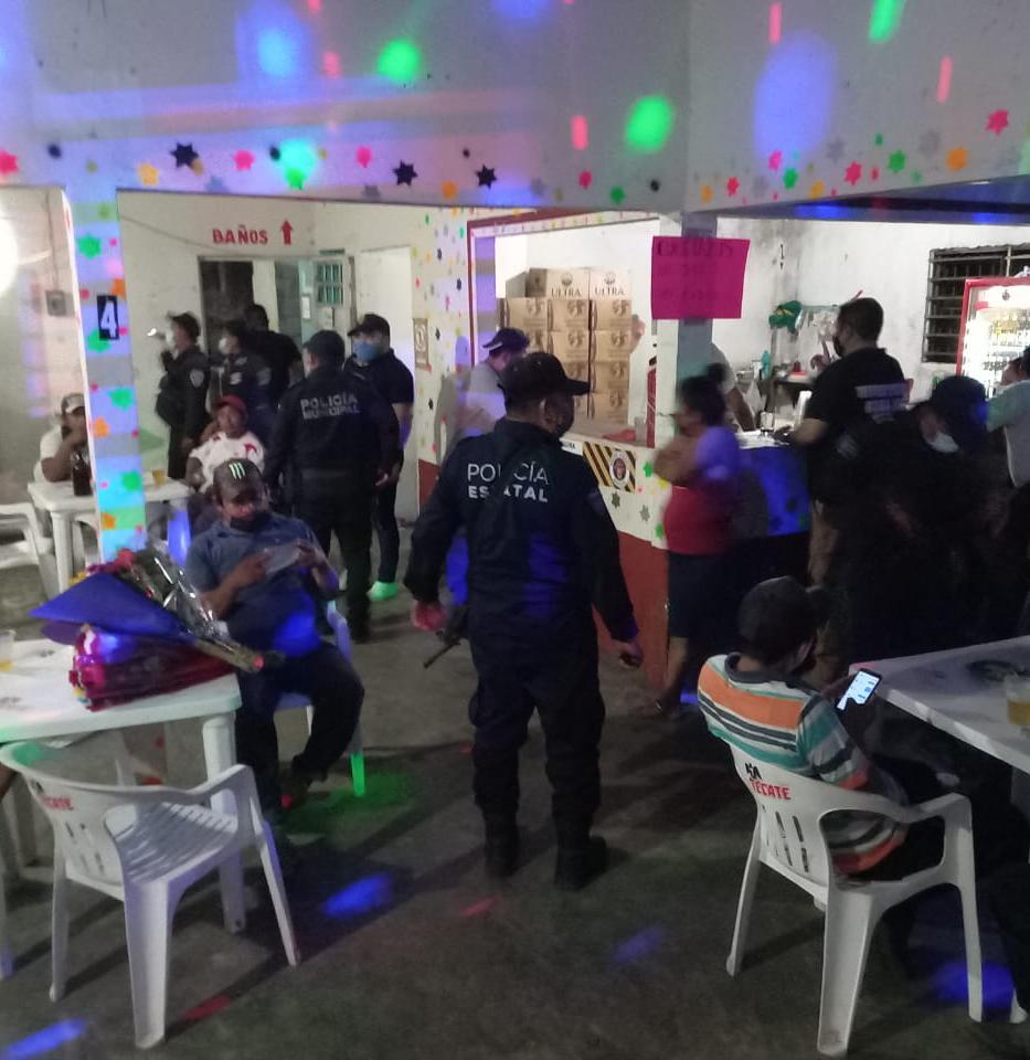 Participa SSyCP en operativo preventivo en bares y cantinas en Reforma y Ocosingo