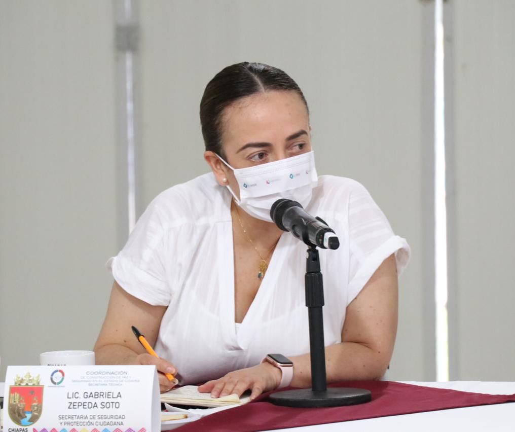 Participa Zepeda Soto en Mesa de Seguridad Estatal en Tapachula