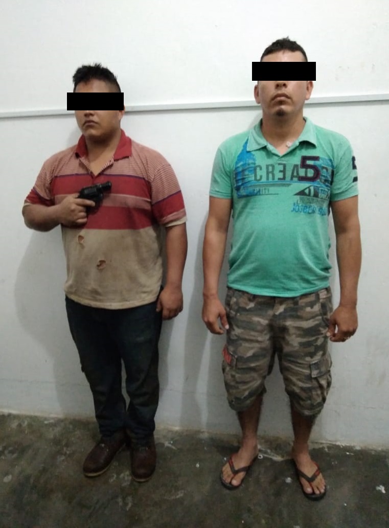 Detiene SSP a dos personas por robo con violencia, en la Región Soconusco