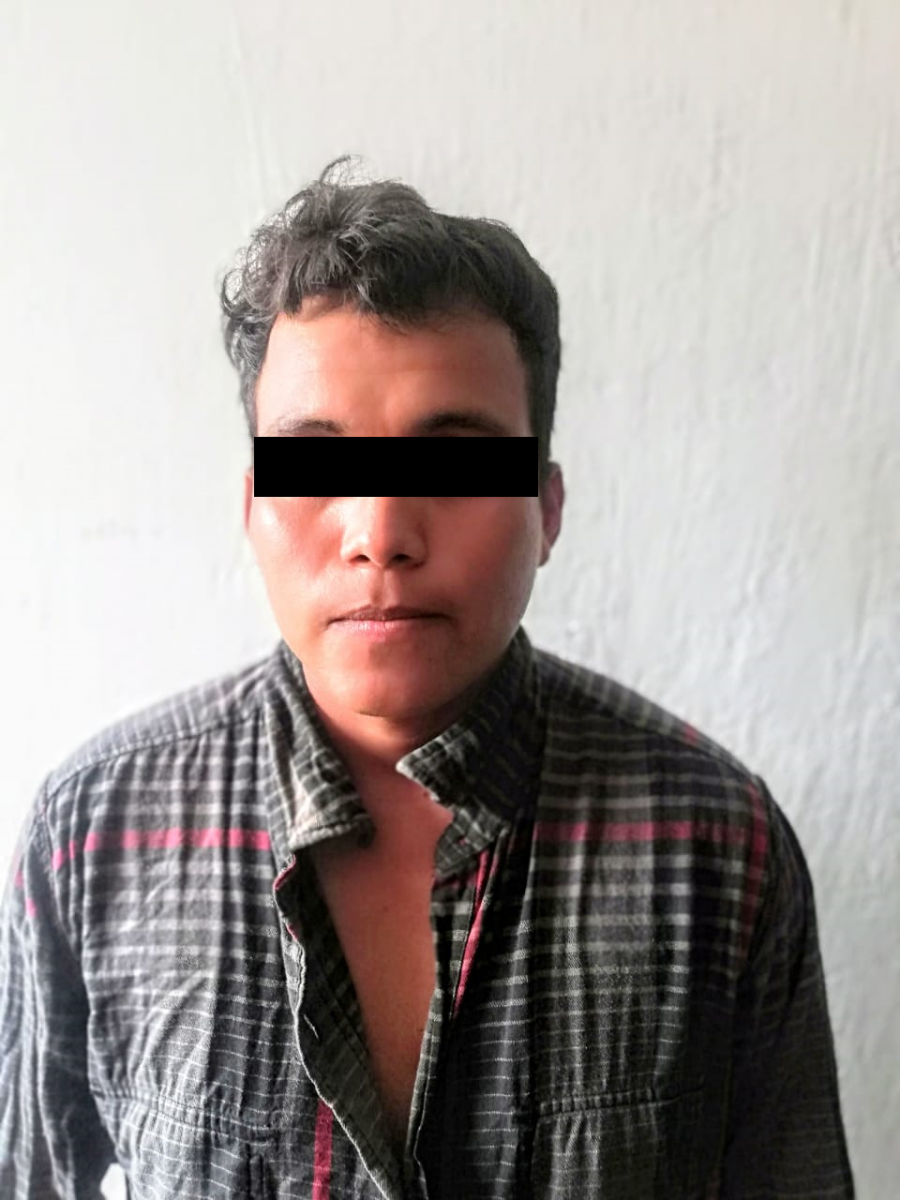 Detiene SSP a persona por presunto delito de allanamiento de domicilio, en Pijijiapan