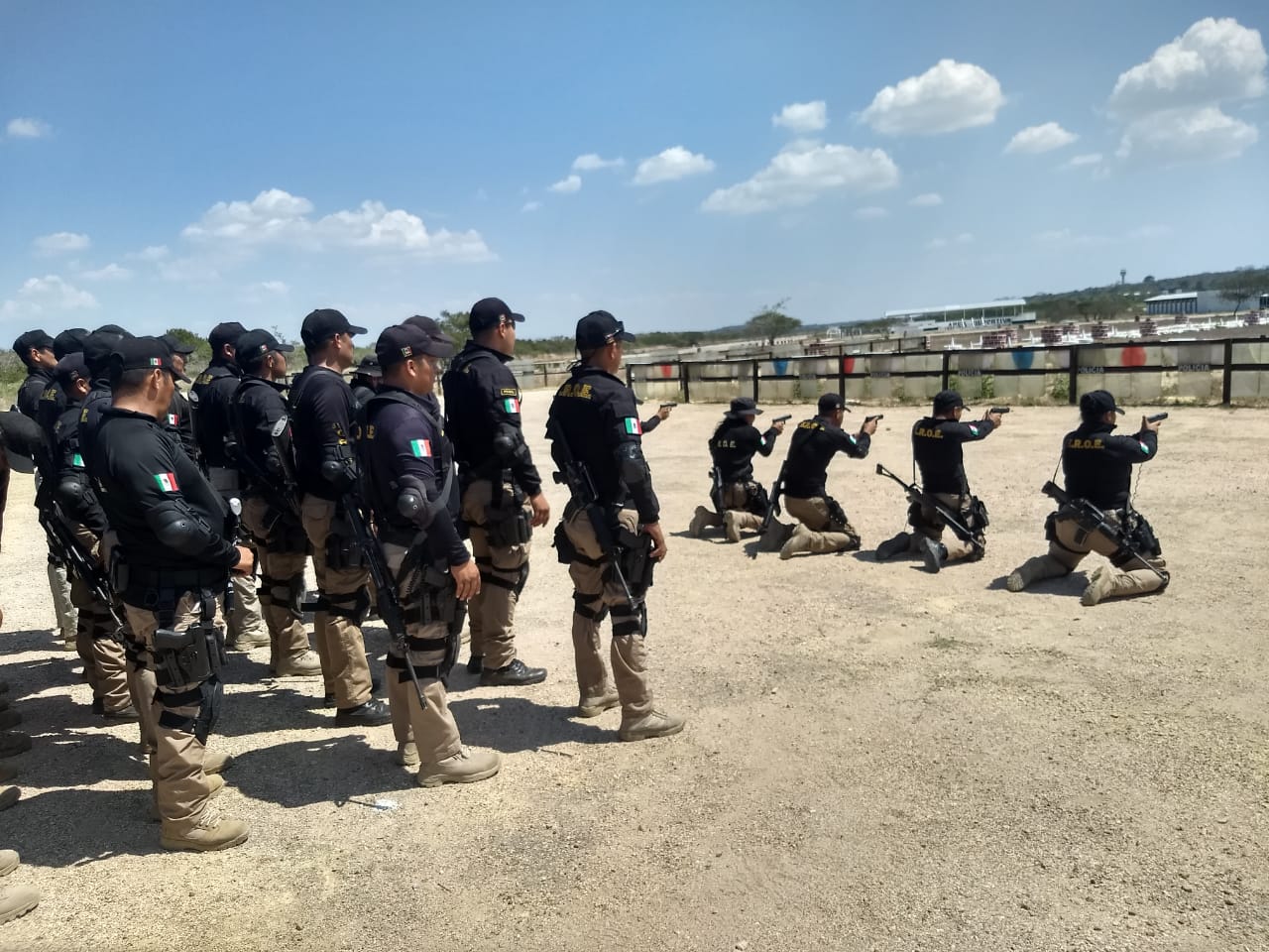 SSP realiza prácticas de tiro y acondicionamiento físico en Cuartel General