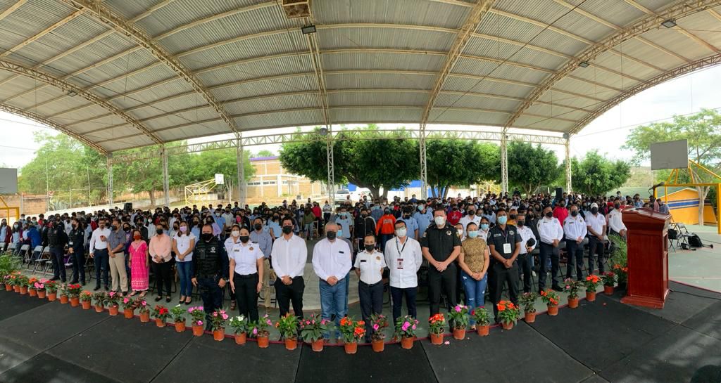 Participa SSP en Jornada de Prevención del Delito en Berriozábal