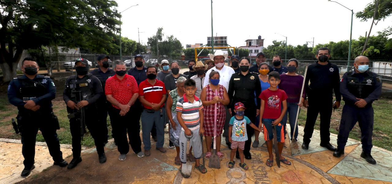 Programa Parque Seguro fortalece las estrategias de prevención del delito en Chiapas: Zepeda Soto