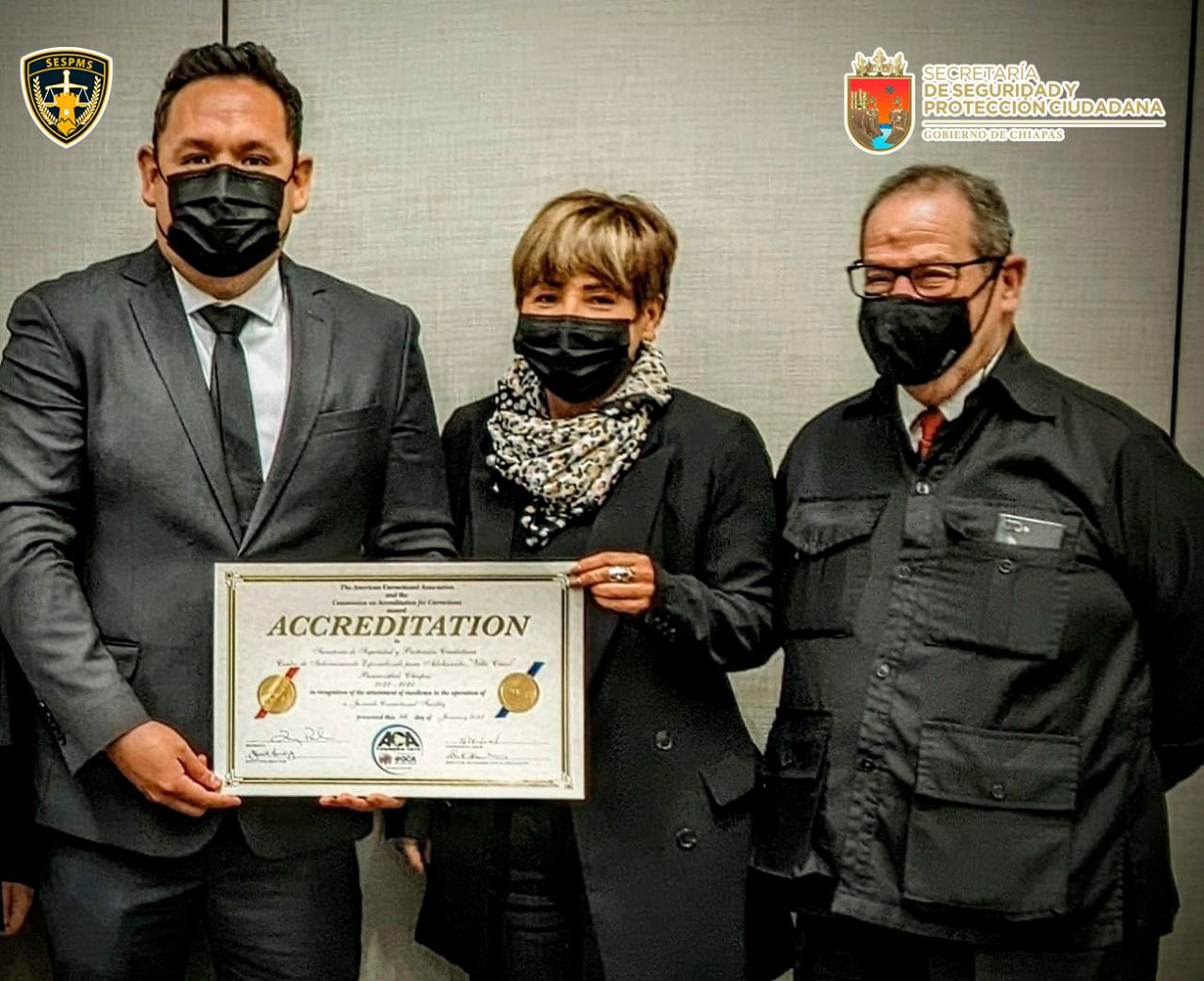 Recibe CIEA "Villa Crisol" reacreditación de la Asociación de Correccionales de América 