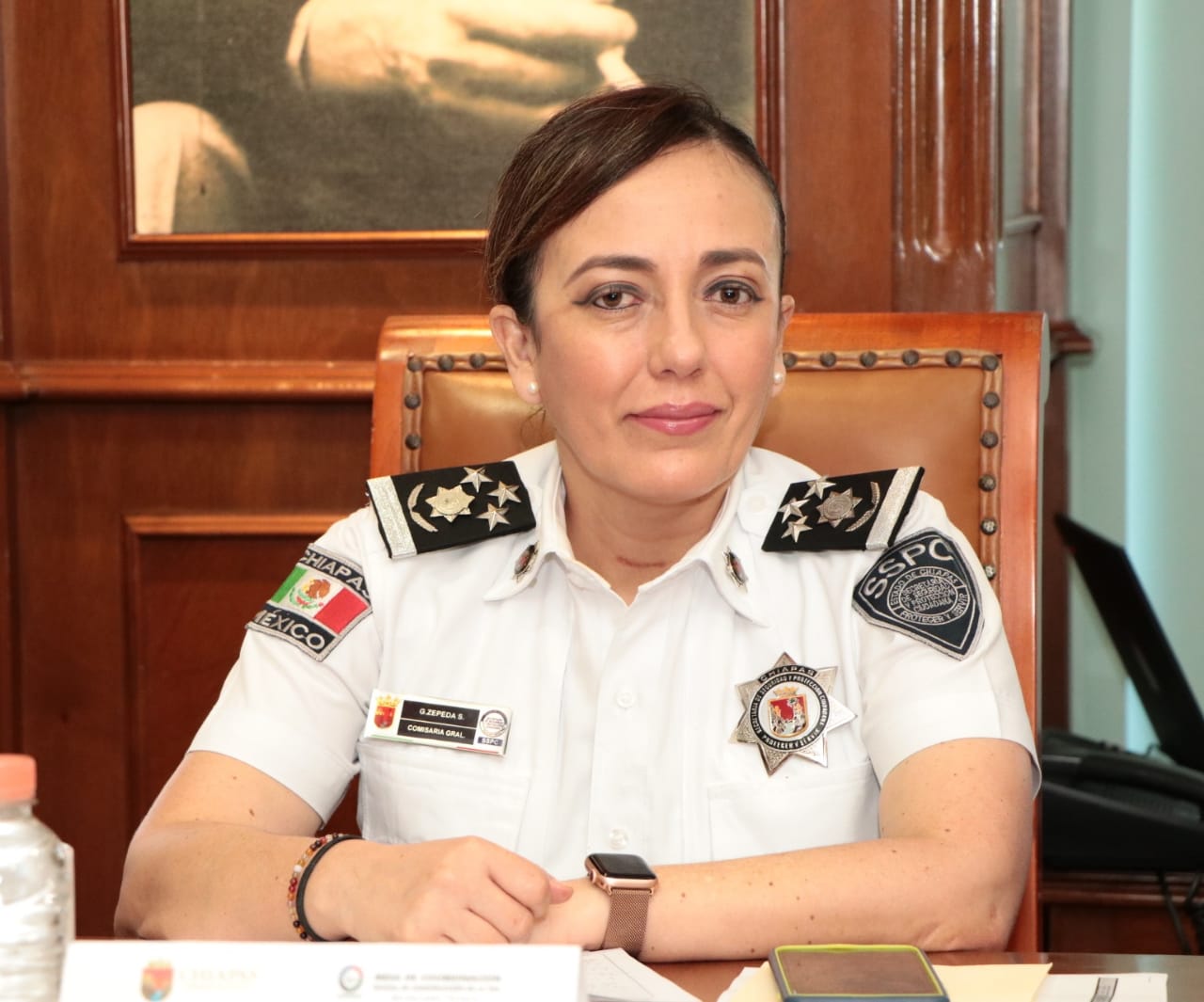 SSP reconoce labor de corporaciones durante la entrega de apoyos de programas federales