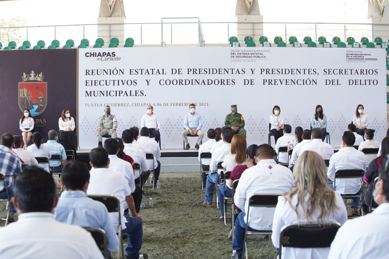 Reconoce gobernador Rutilio Escandón trabajo de las y los policías