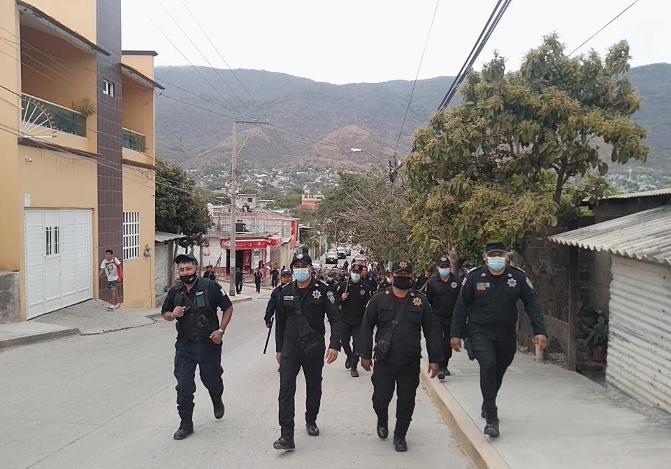 Operativos disuasivos encabezados por la SSP generan resultados positivos en Tuxtla Gutiérrez