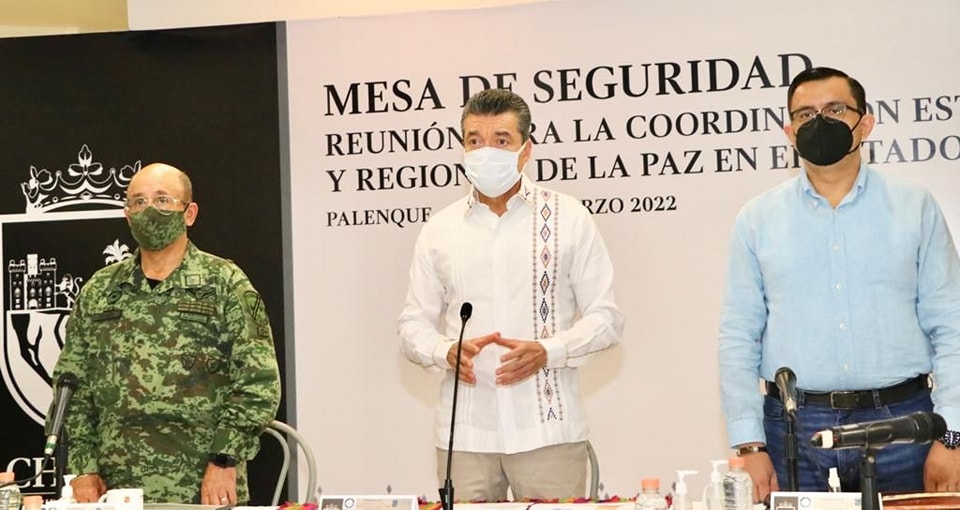 Registra Chiapas cuatro días de saldo blanco en delitos de alto impacto