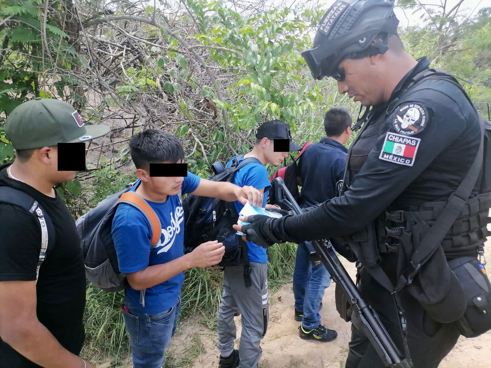 Rescata SSyPC a 115 migrantes en Chiapa de Corzo 