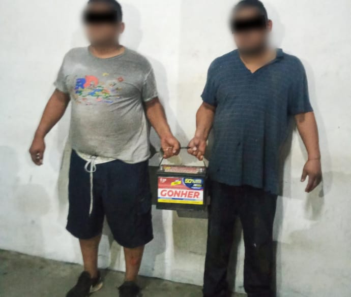 Detiene SSP a presuntos integrantes de banda dedicada al robo de autopartes