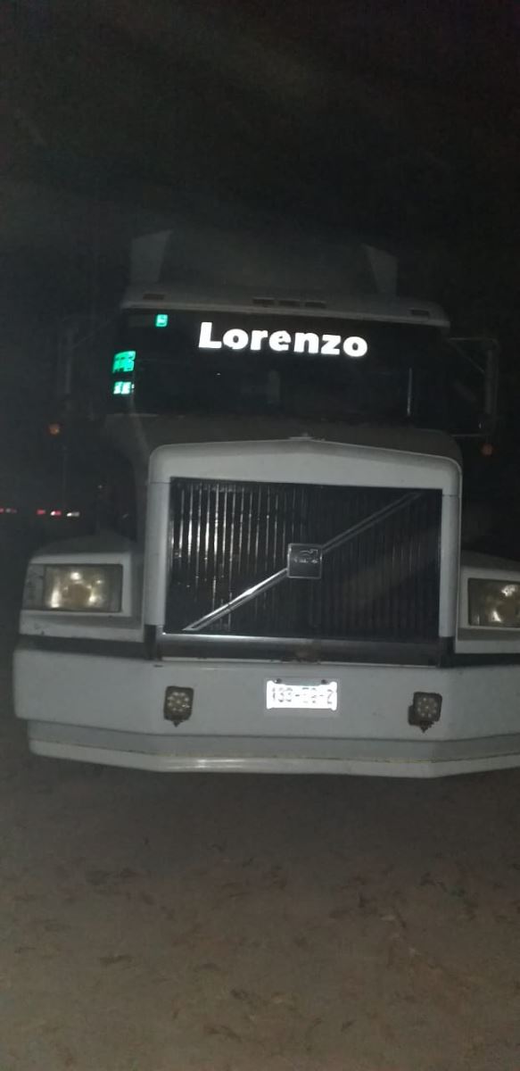 SSP recupera mercancía robada de tráiler en Suchiate