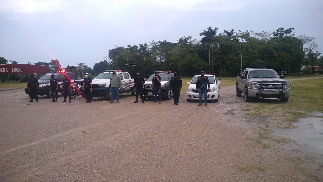 Participa SSP en operativo para garantizar paz y tranquilidad en Salto de Agua