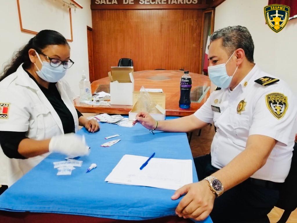 SSyPC realiza pruebas rápidas de VIH a personal de Sanciones Penales