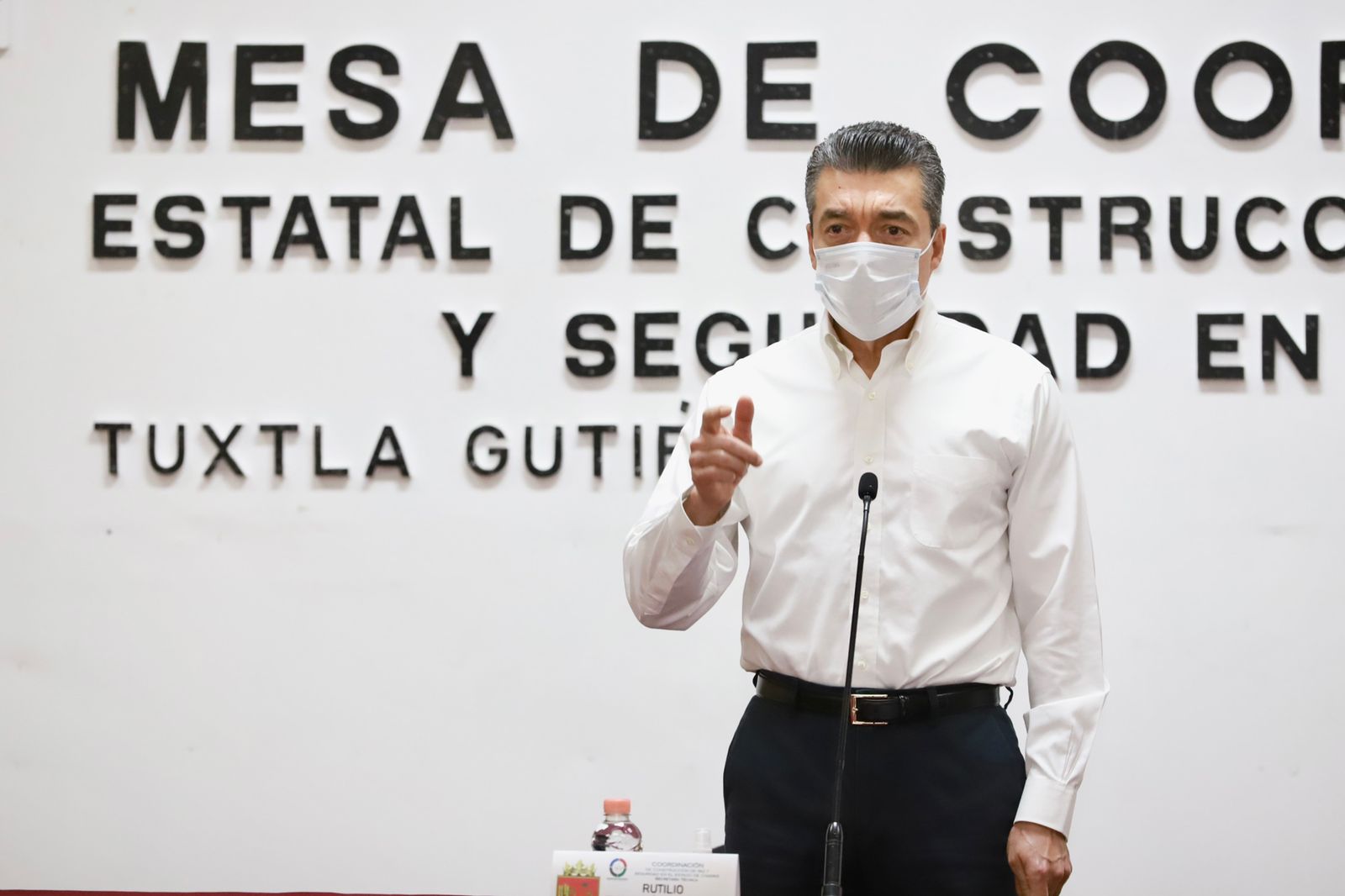 Registra Chiapas 48 horas de saldo blanco en homicidio doloso: Rutilio Escandón