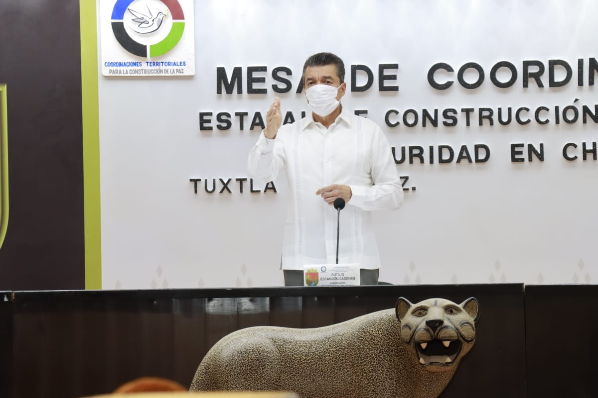 Registra Chiapas 48 horas de saldo blanco en delitos de alto impacto