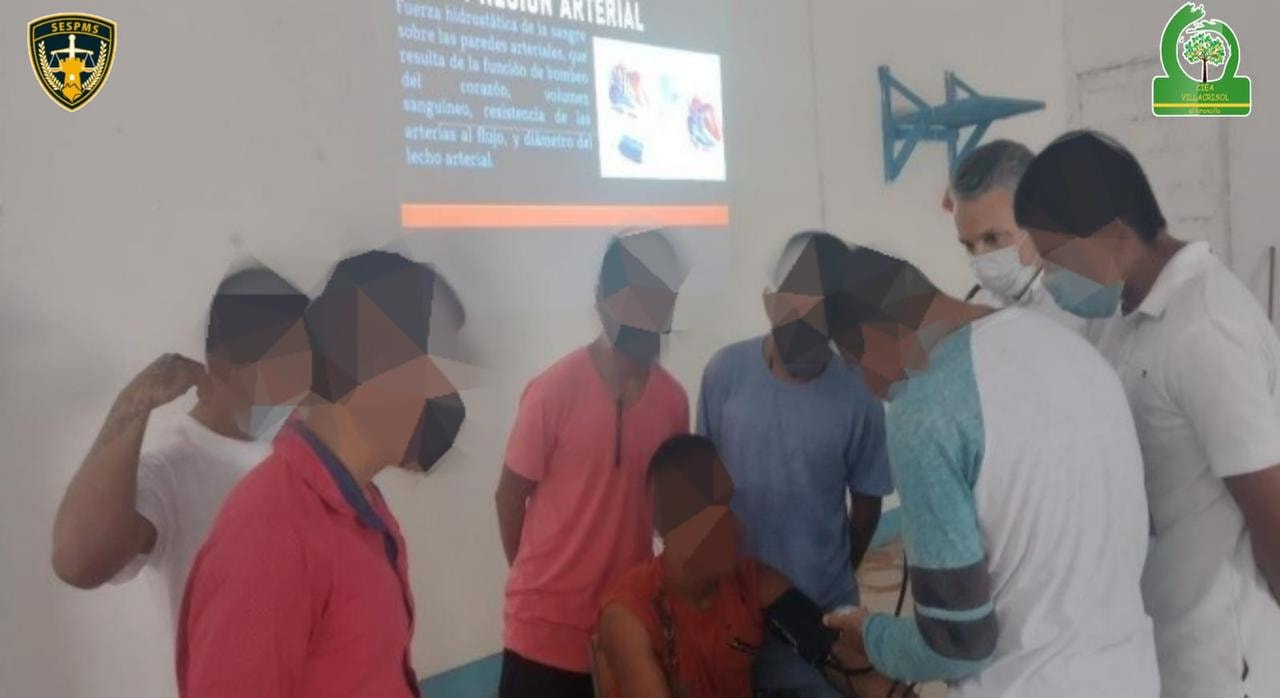 Realiza SSP Taller "Corazón Sano" en centros penitenciarios de Chiapas