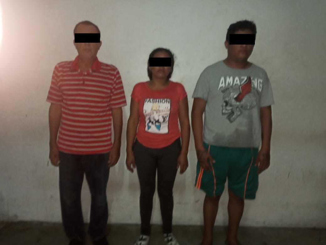 Detiene SSP a tres presuntos asaltantes 