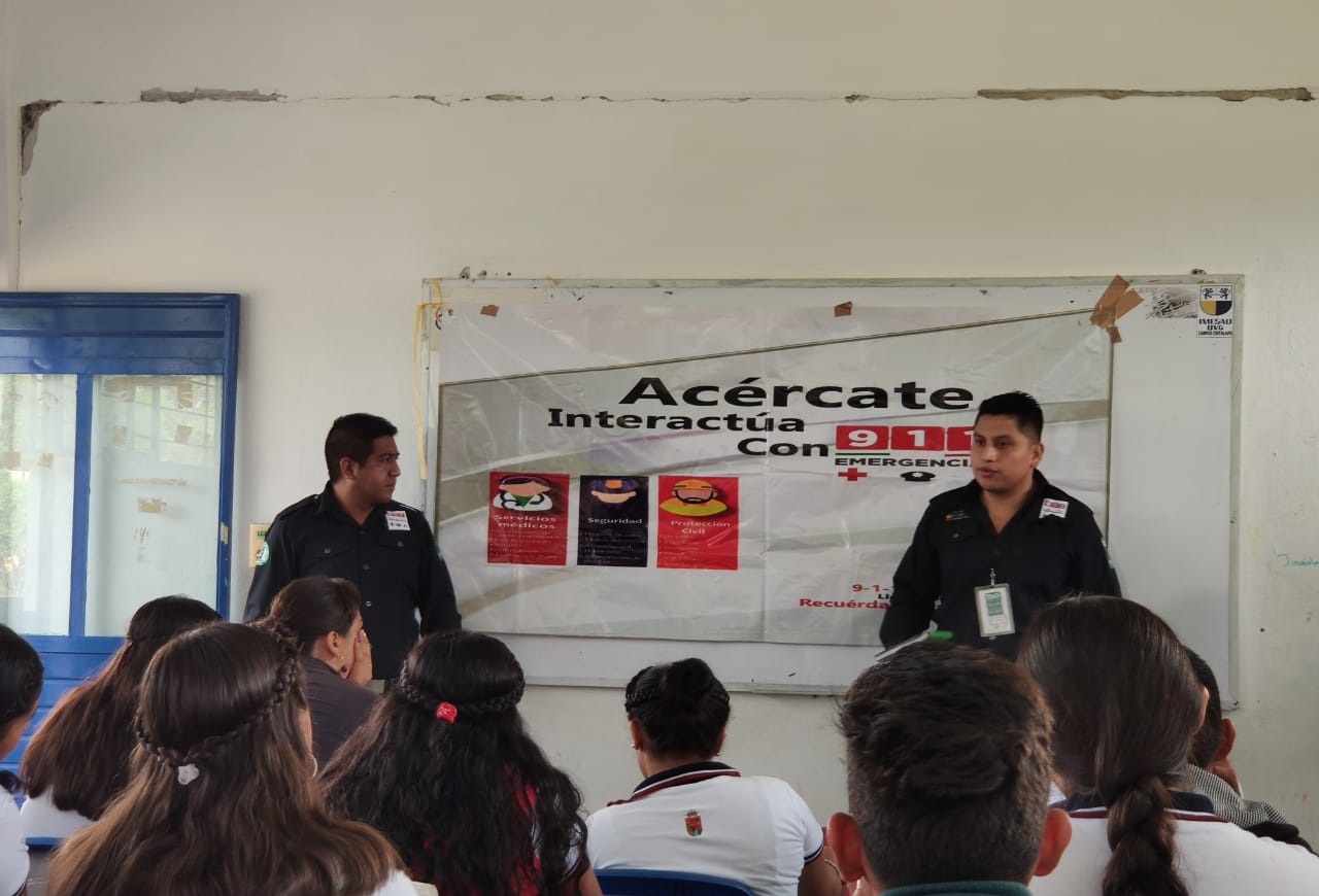 SSP FOMENTA USO RESPONSABLE DEL 911 Y 089 ENTRE ALUMNOS Y PADRES DE LAS ESCUELAS