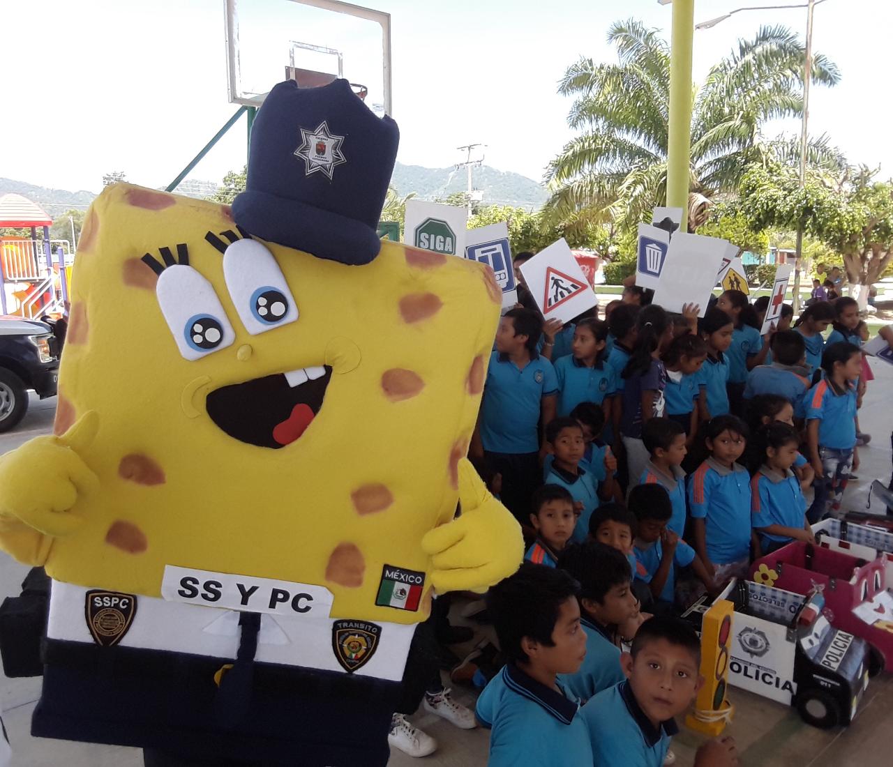 SSP fomenta educación vial en cierre de ciclo escolar