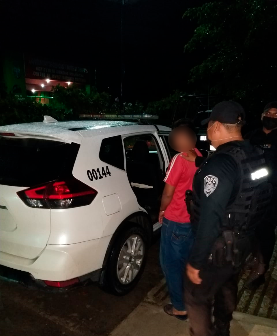 Detiene SSP a presunto responsable de violencia de género, en Tonalá