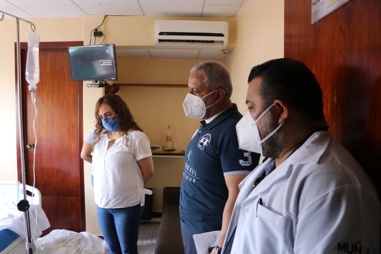 Visita Zepeda Soto a policías que resultaron lesionados en Pantelhó
