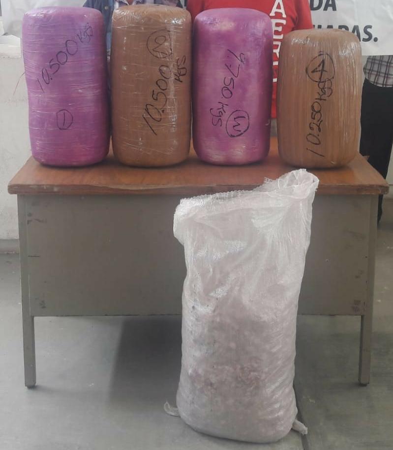 Asegura SSP cargamento de droga en la Región Istmo-Costa