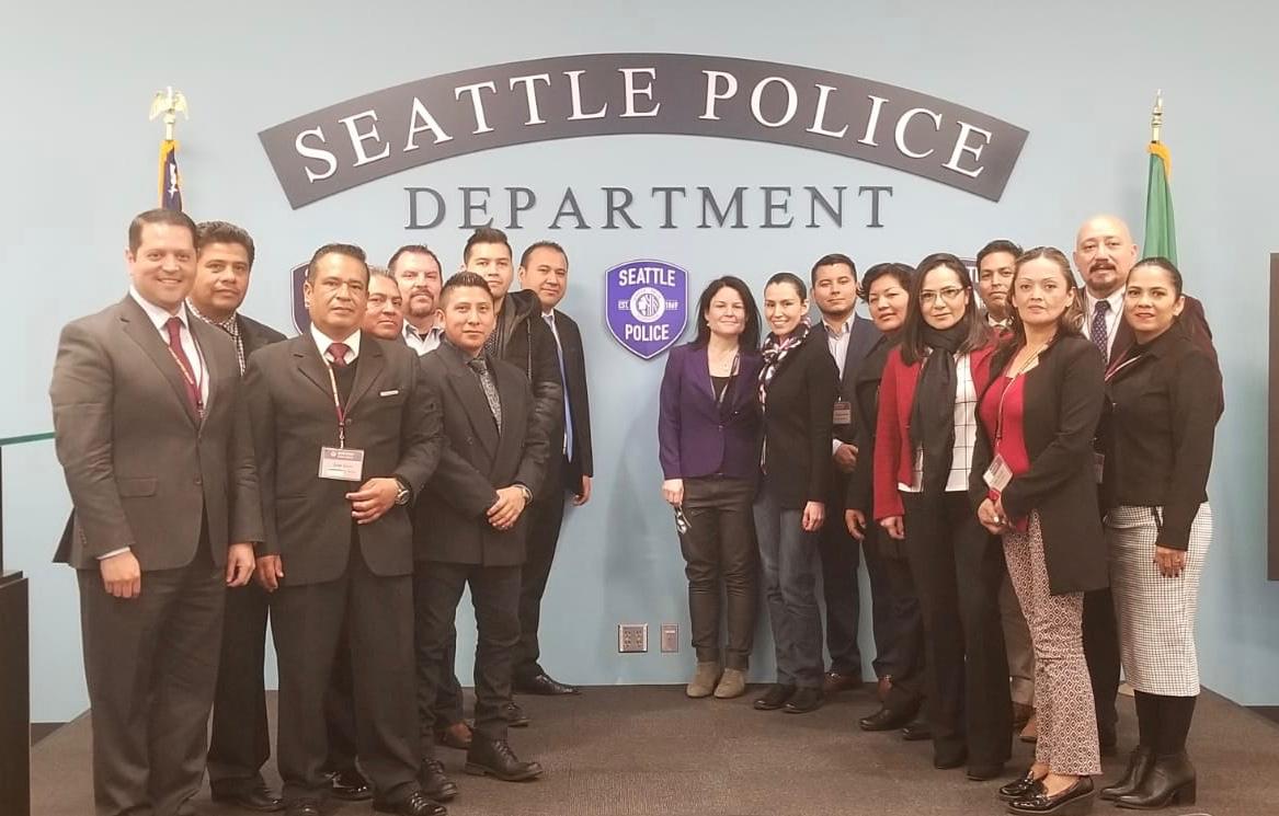 SSP asiste a Curso Profesionalización de la Policía Mexicana en EE.UU.