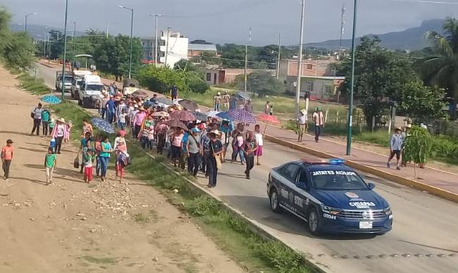 SSP RESGUARDA PROCESIÓN RELIGIOSA EN SUCHIAPA