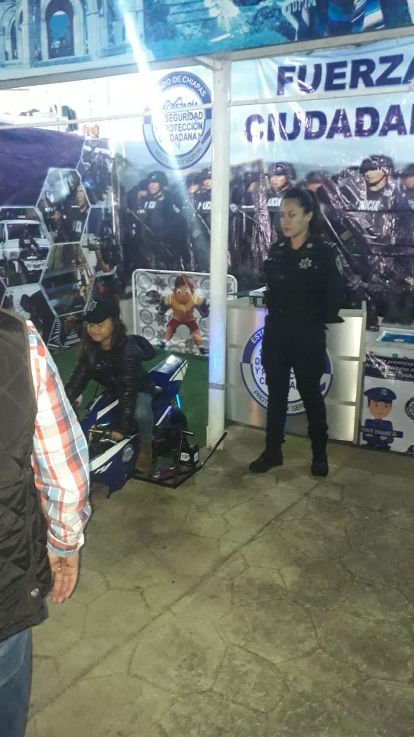 Participa SSP con stand en Feria Chiapas de Corazón 2019