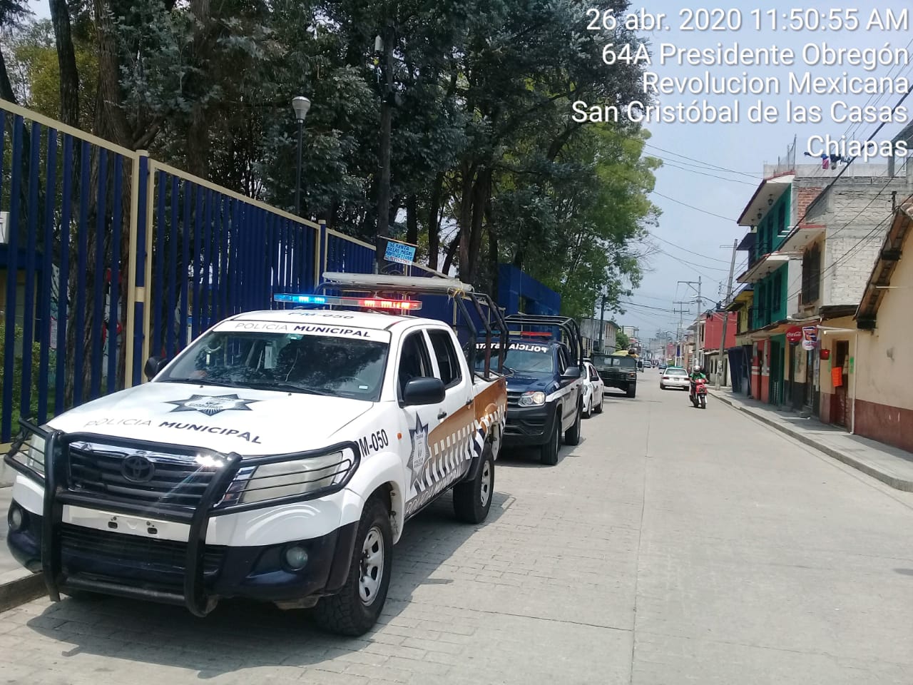 SSP refuerza seguridad en SCLC con operativo  “Escudo Titán”