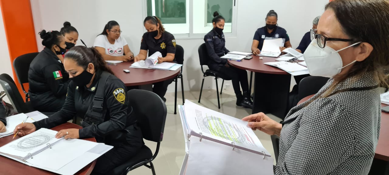 SSP fortalece capacidades de Células de Reacción Inmediata.