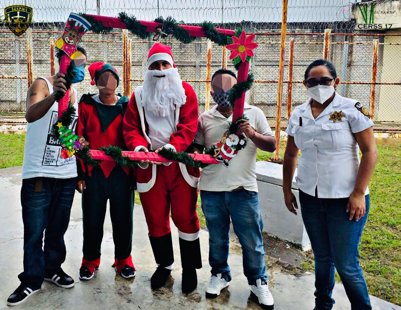 SSP lleva a cabo programa navideño al interior de CERSS y CIEA de Chiapas