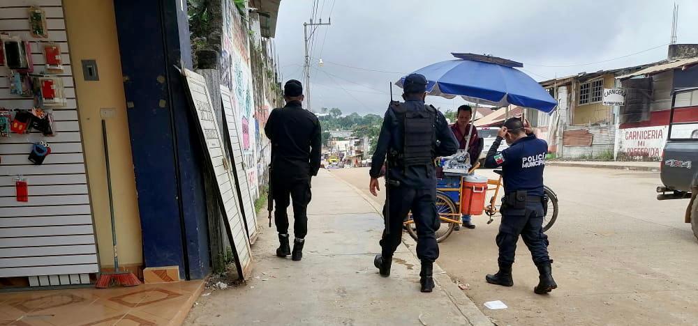Encabeza SSP operativos disuasivos en Benemérito de Las Américas