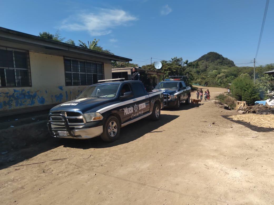 Grupo interinstitucional coordinado por la SSP realiza operativo disuasivo en Aldama y Chenalhó