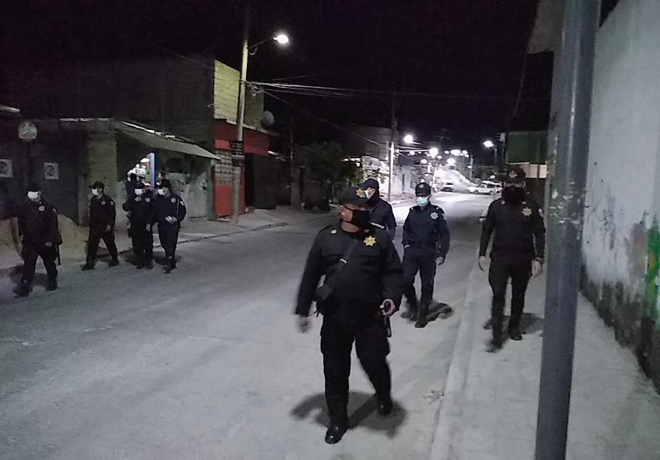 Despliega SSP operativo nocturno en colonias de Tuxtla Gutiérrez
