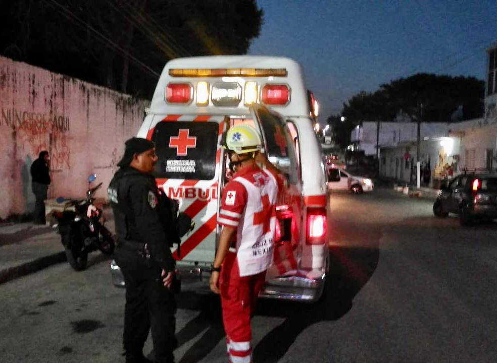 Auxilian elementos de la SSP a ciudadano lesionado en Tuxtla