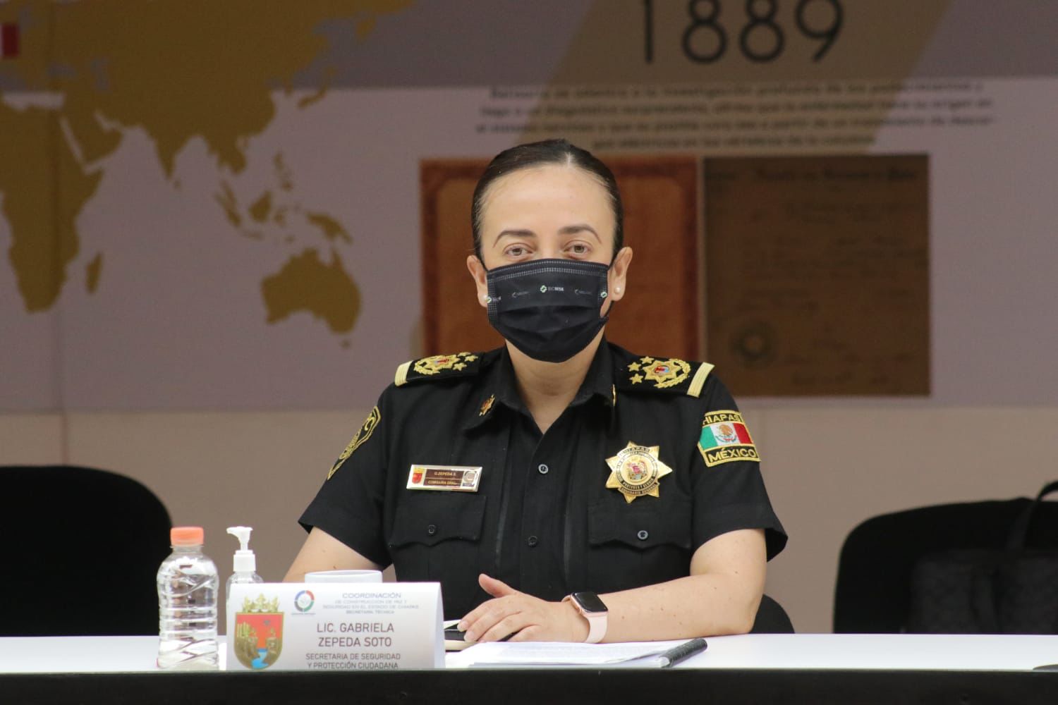 Impulsa SSP campaña contra la violencia hacia las mujeres en Chiapas