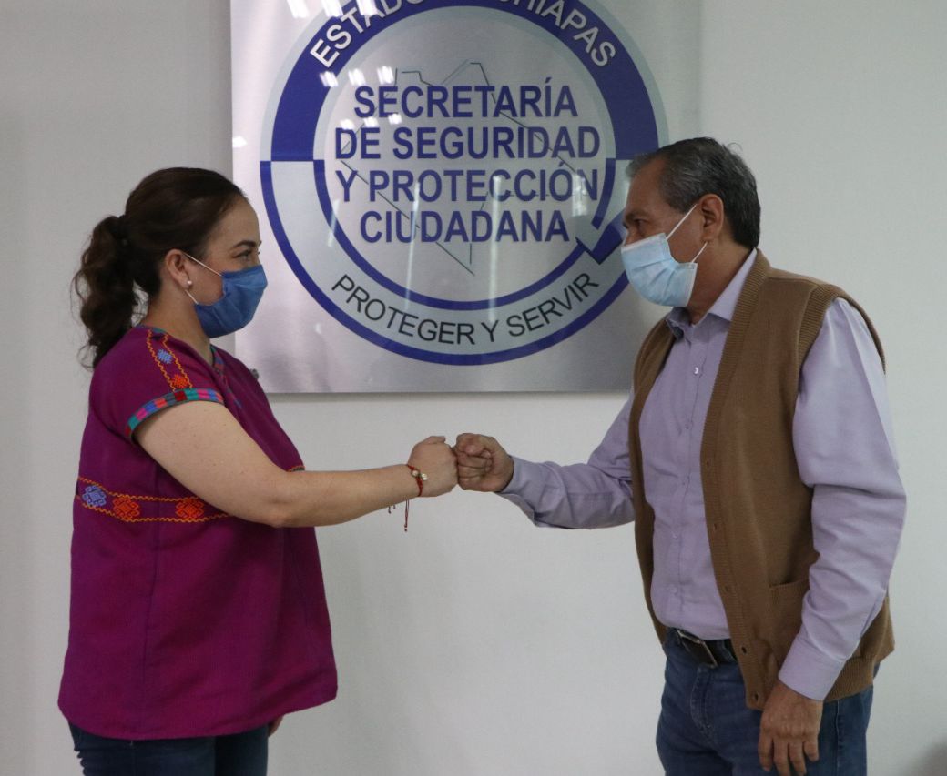Refrenda SSP compromiso de trabajar en coordinación con alcalde de Acala