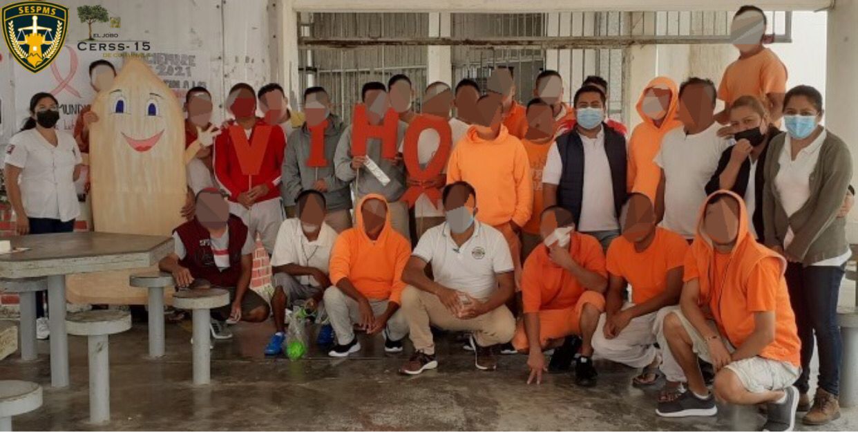 Realiza SSP campaña de prevención de VIH en centros penitenciarios en Chiapas 